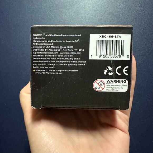 BLKSMITH Whiskey Spheres Drink Chillers 100% Natural Soapstone NEW IN BOX (2) - Picture 3 of 4